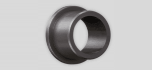 Bague lisse a colerette